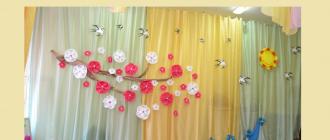 Grupas “dari pats” dekorēšana Jaunajam gadam bērnudārzā