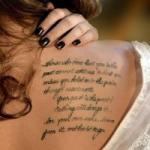 Najbolj modne tetovaže za dekleta: kul tetovaže za dekleta - ideje za fotografije