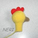 Новородени пиленца плетени играчки