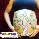 Body art for pregnant women: fun or therapy?