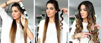How to make curls last a long time, how to curl Curls on naughty hair
