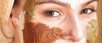Receptes maskām taukainai ādai: atbrīvošanās no spīduma, paplašinātām porām, pinnēm Vienkāršas maskas taukainai ādai